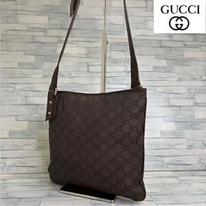 Gucci Chocolate Brown Crossbody Bag